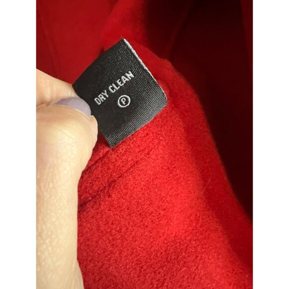 Alexandra Bartlett Red Wool Open Jacket XS - Picture 5 of 6